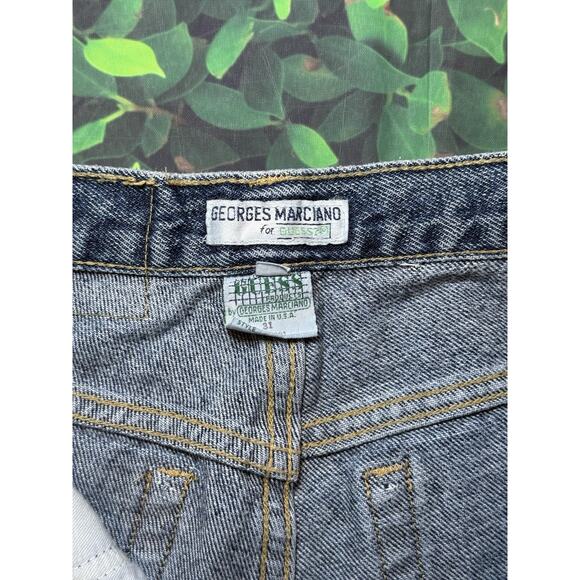 Guess Vintage Women’s Jeans Cotton straight Leg Blue Denim Size 31 - Picture 5 of 8